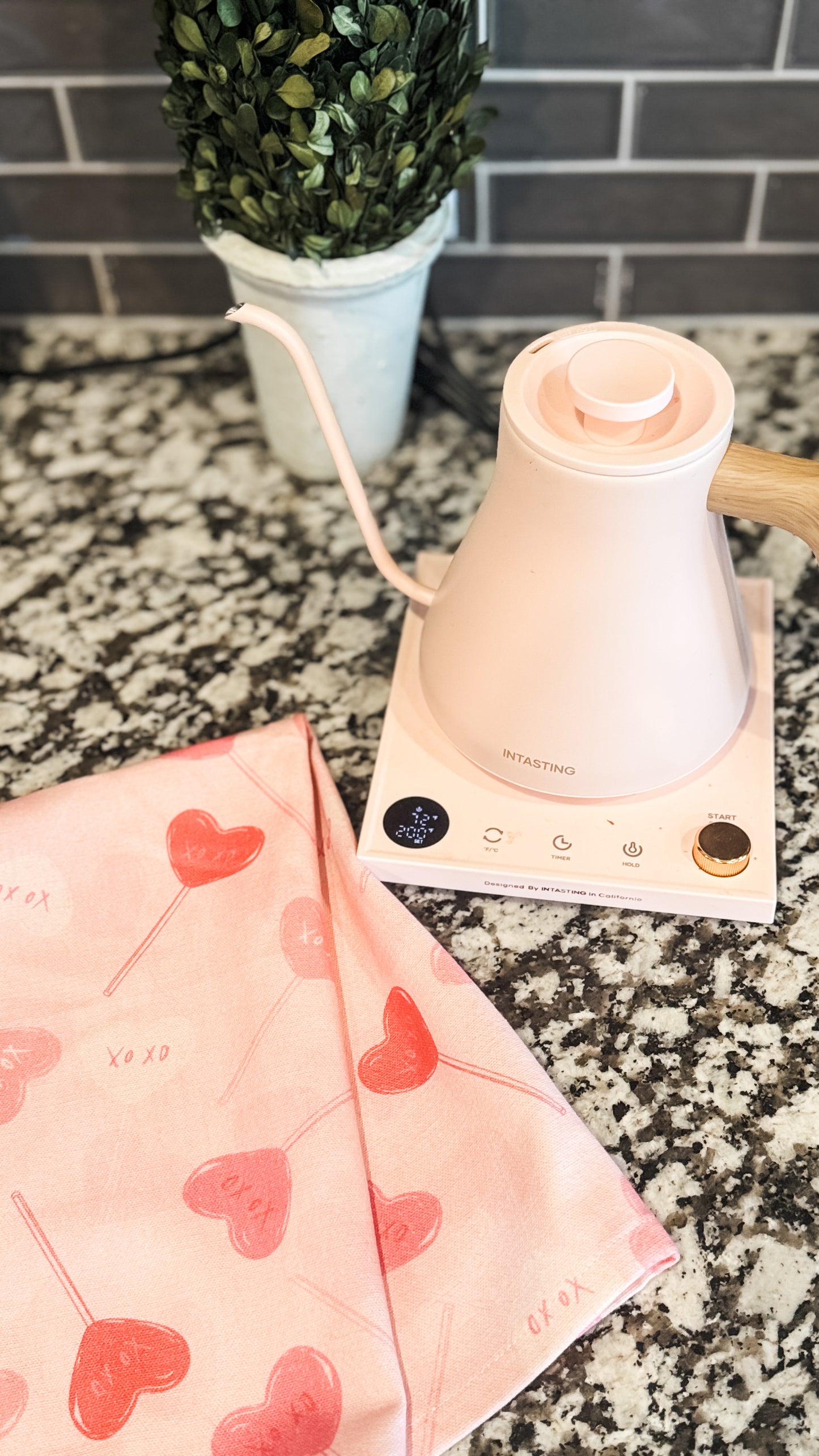 XOXO Sweet Valentine Tea Towel