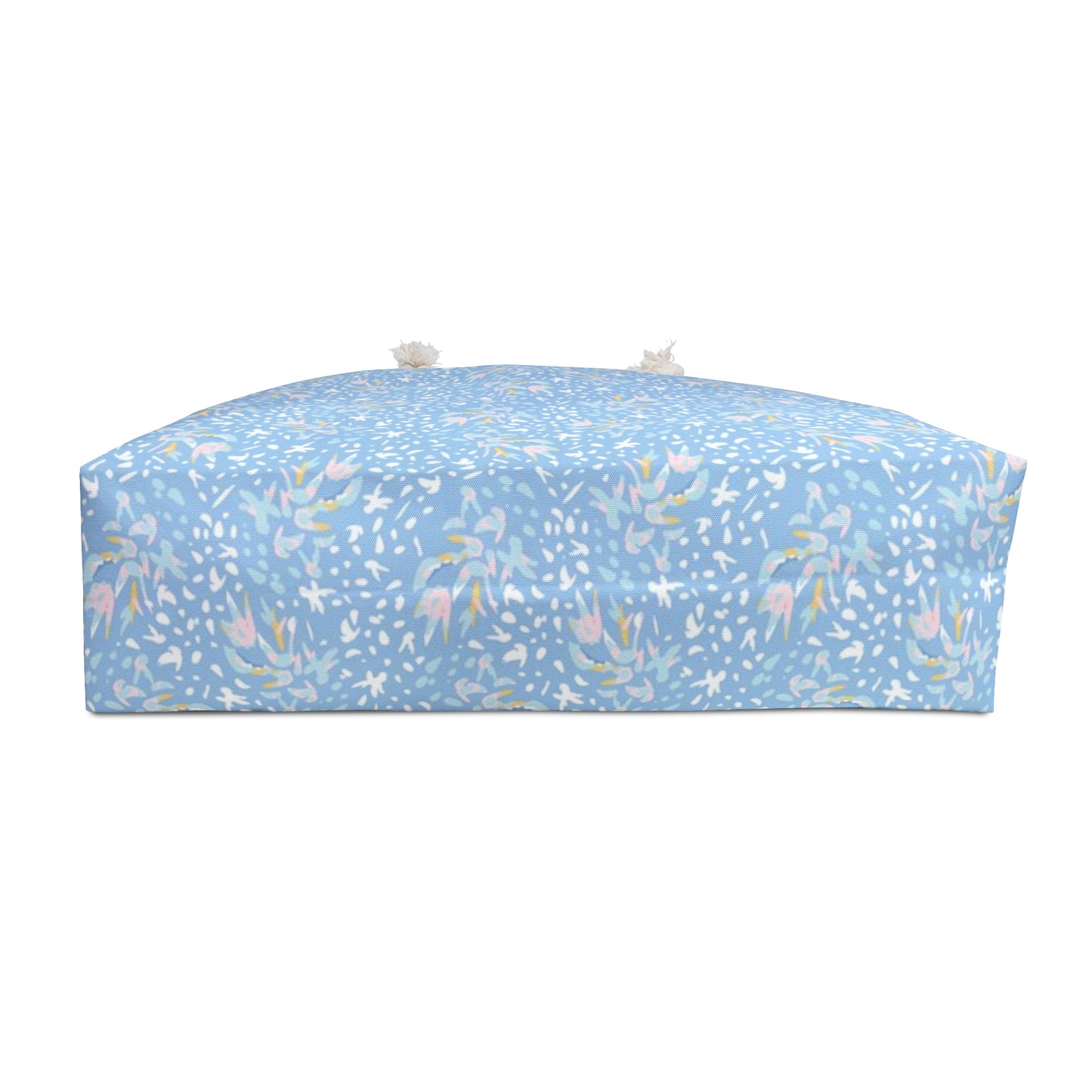 Blue Flying Floral Weekender Bag