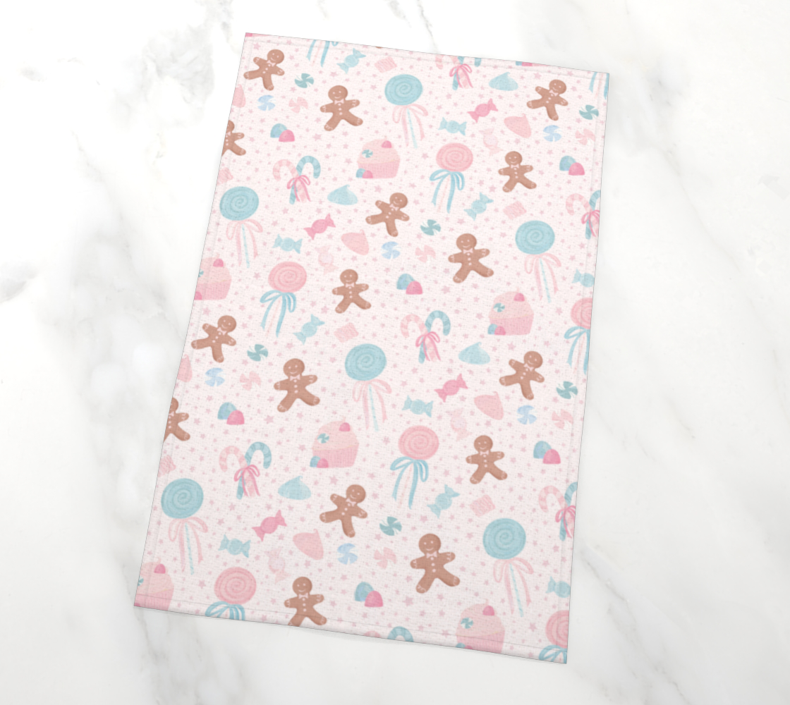 Sugar Plum Tea towel