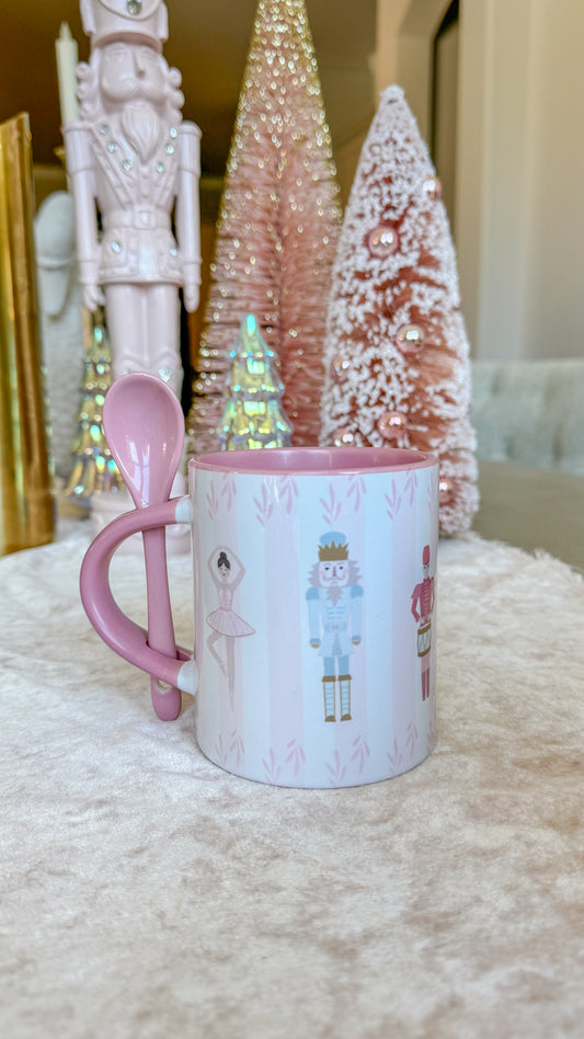 Pink Nutcracker Dance Mug