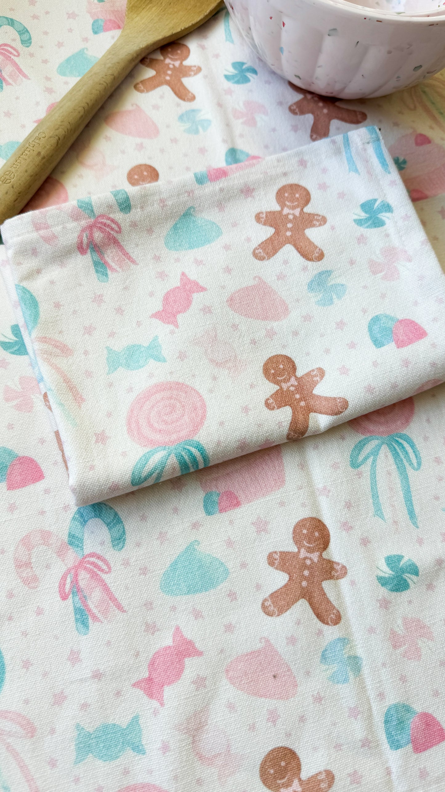 Sugar Plum Tea towel