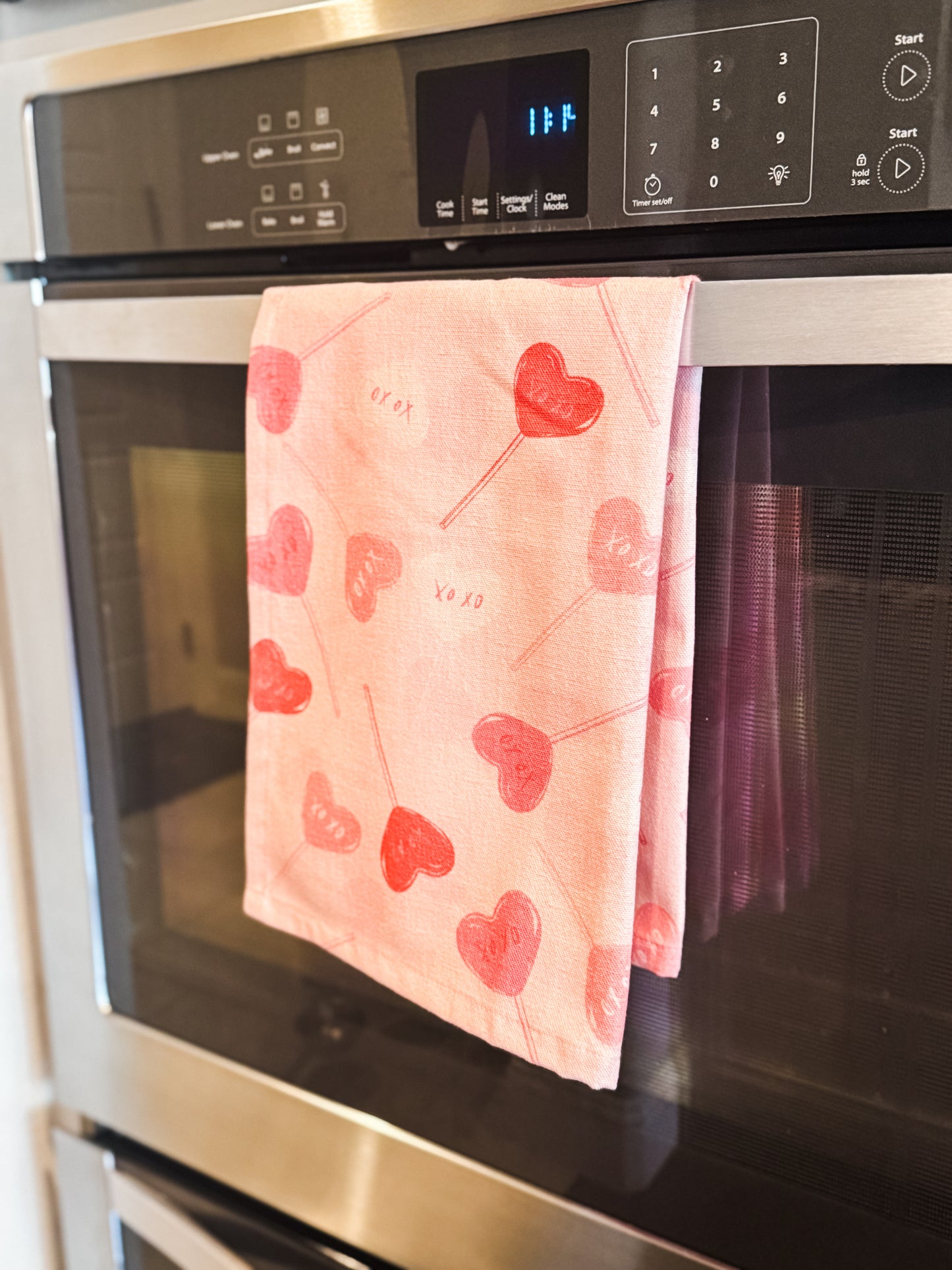 XOXO Sweet Valentine Tea Towel